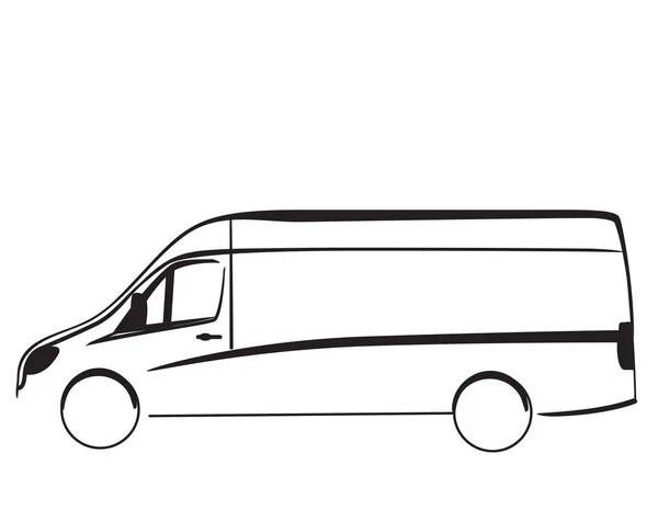Bil reparation eller leverans service-etiketten. Logo designmall. — Stock vektor