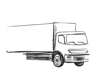 Kroki lojistik ve teslimat poster.