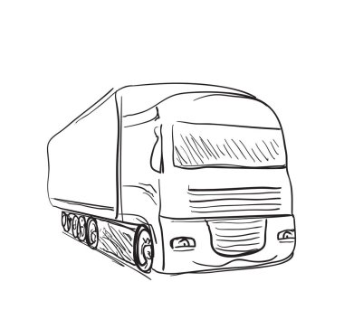 Kroki lojistik ve teslimat poster.