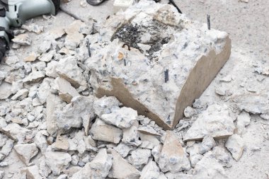 Beton kırma matkap ile Beton kırma