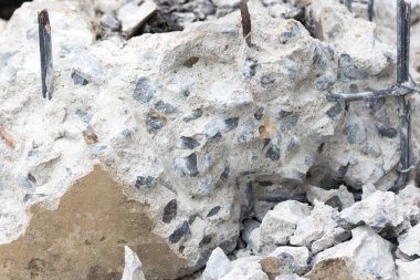 Arka plan Beton kırma matkap ile Beton kırma