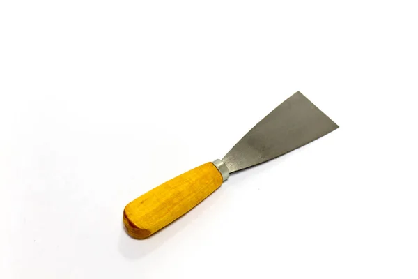 Metal spatula is hardware tools — Stock Photo, Image