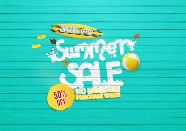 Yaz satışı arkaplanı   