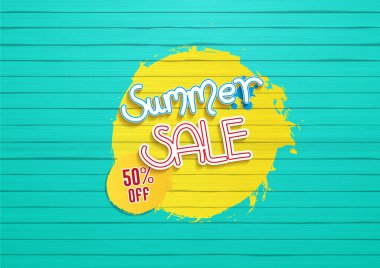 Yaz satış konsepti