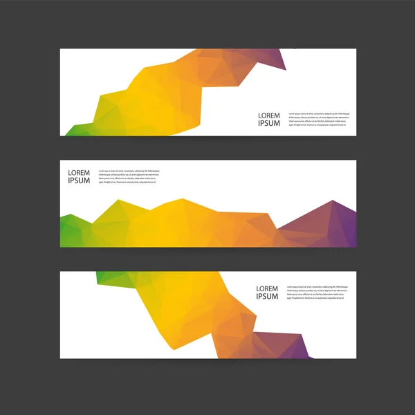 Sommaren banners design — Stock vektor