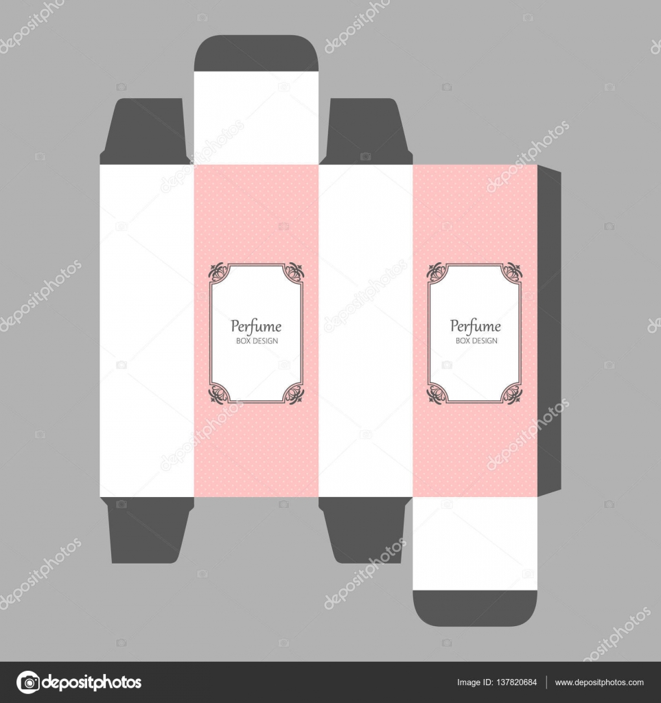 Perfume Box Design Stock Vector Image By C Droidworker