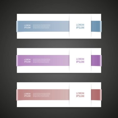 Modern tasarım şablonu afiş