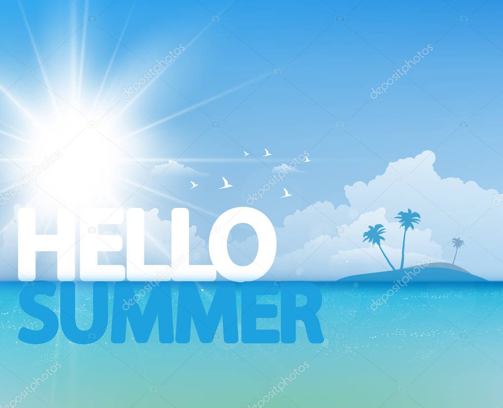 Say Hello to Summer poster