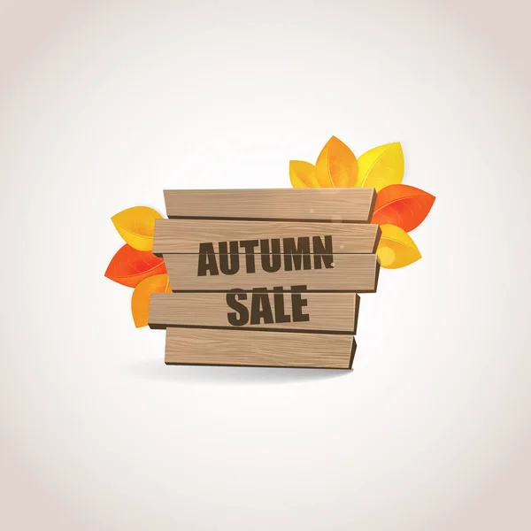 Autumn sale banner — Stock Vector