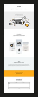 Web sitesi tasarım şablonu