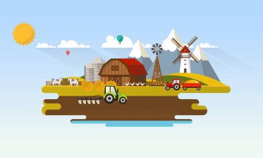 Tarım kırsal manzara