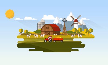 Tarım kırsal manzara