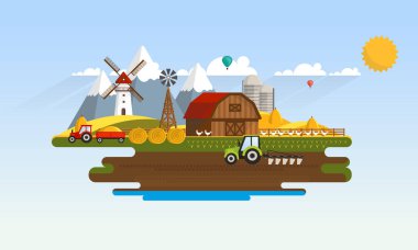 Tarım kırsal manzara