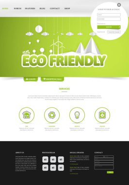 Eko Dostu sayfa web sitesi