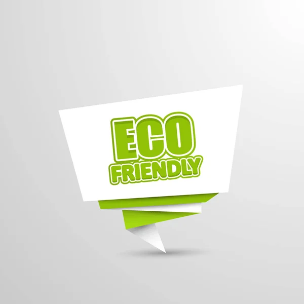 Label Eco Design. — Image vectorielle