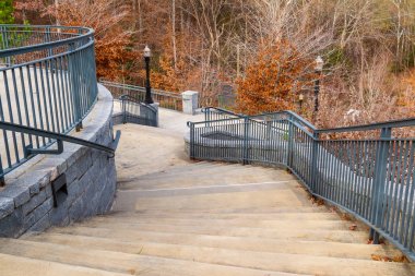 Piedmont Park, Atlanta, Amerika Grand Arbor'da merdiven