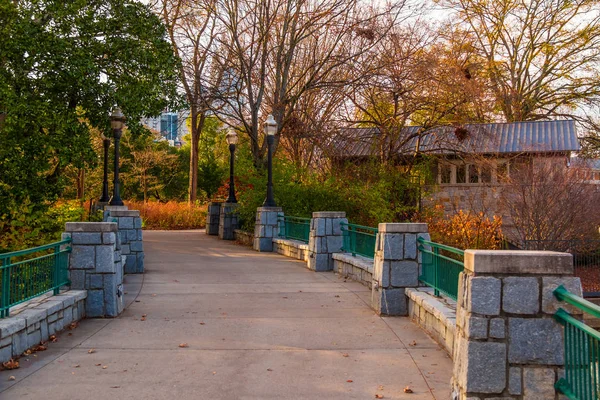 Bron i Piedmont Park, Atlanta, Usa — Stockfoto