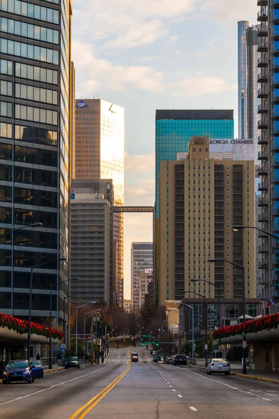 Vista del centro de Atlanta, Estados Unidos — Foto de Stock