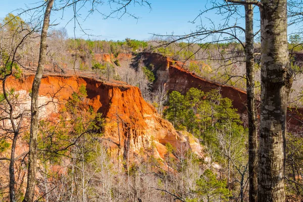 Kanyonlar Providence kanyon devlet parkı, Georgia, ABD