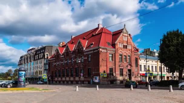 Vyborg Oblast Leningrado Rússia Setembro 2018 Vídeo Time Lapse Com — Vídeo de Stock