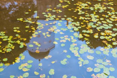 Göldeki Vyborg Kalesi 'nin yansıması