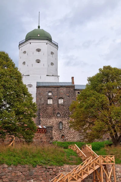 Vyborg 'daki Vyborg Kalesi, Leningrad Oblastı, Rusya — Stok fotoğraf