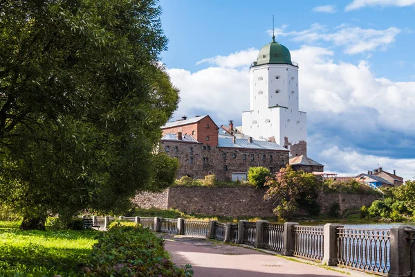 30. Muhafız Birliği ve Vyborg Kalesi, Rusya — Stok fotoğraf