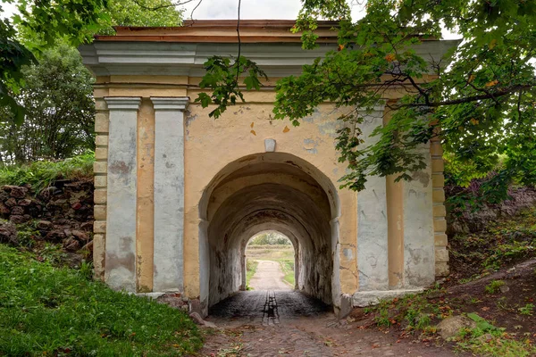 Ворота Фредриксхамна в Анненкроне, Выборг, Россия — стоковое фото