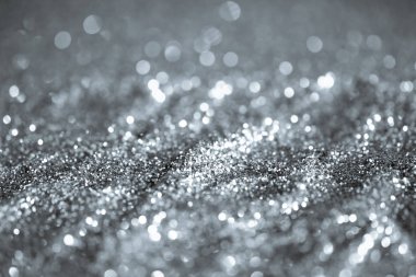 Dokulu arka plan Glitter gümüş ve zarif