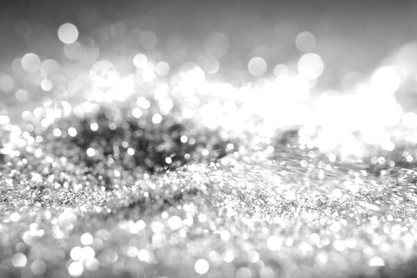 Textured abstract background Glitter Silver and elegant