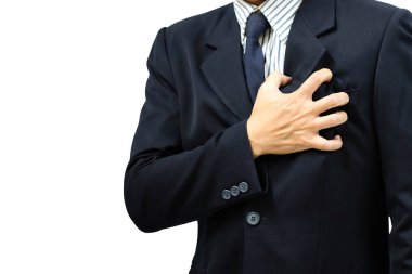 Asya iş adamı ile kalp hastalığı belirtileri