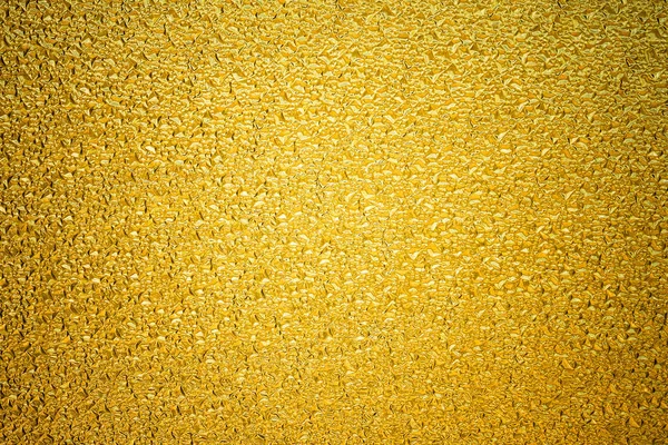 金色の光沢のあるミラー表面の抽象的な背景テクスチャ — ストック写真