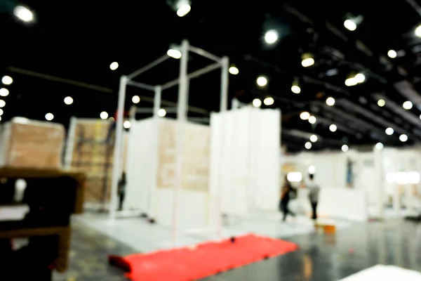 Blurred abstract background of Event or Exhibition hall location.