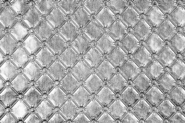 Silver Eller Vit Läder Lyx Och Eleganta Abstrakt Bakgrund Textur — Stockfoto