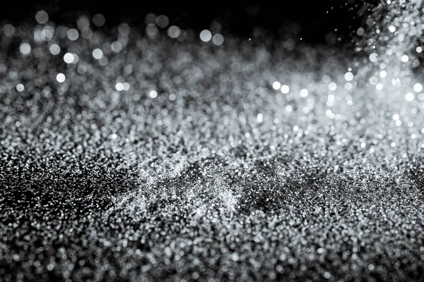 Abstract silver glitter background Stock Photo by ©elenadesigner