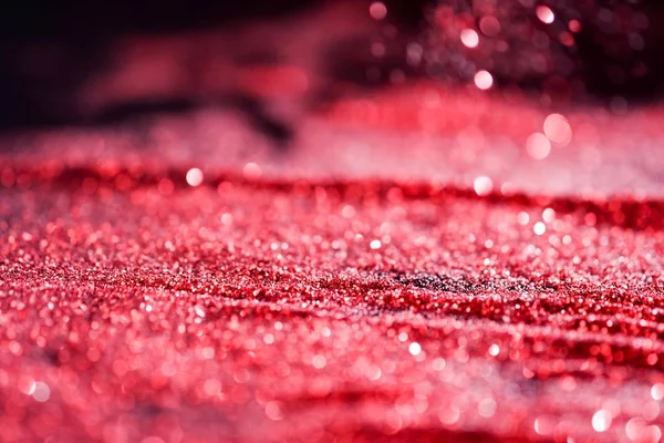 Texturizado Fundo Abstrato Glitter Vermelho Elegante — Fotografia de Stock