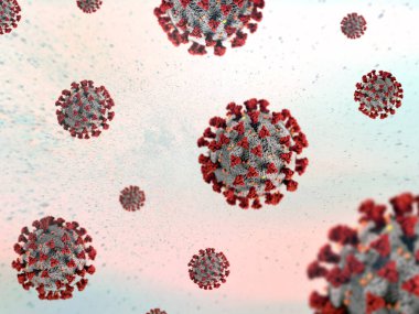 Grip, Coronavirus, SARS, MERS, Covid19 virüs hücreleri kanda