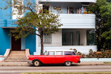 Old Car, Cuba clipart