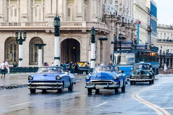 Old Cuban Cars, Havana — Stock Photo, Image