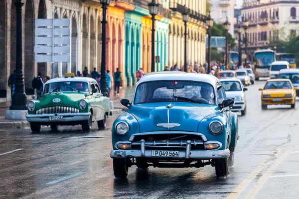 Old Cuban Cars, Havana — Stock Photo, Image