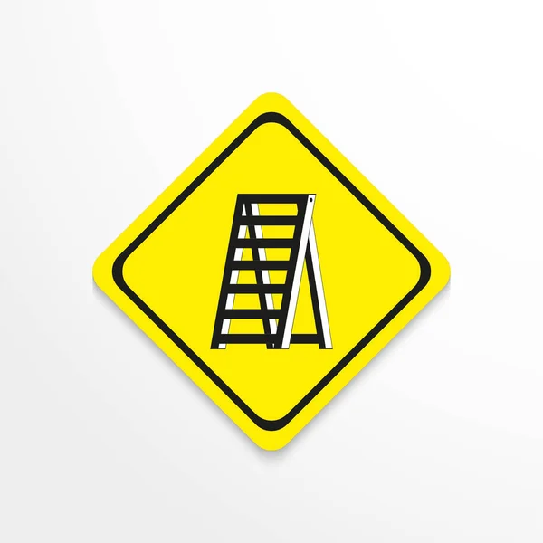 Ladder. Vector-pictogram. — Stockvector