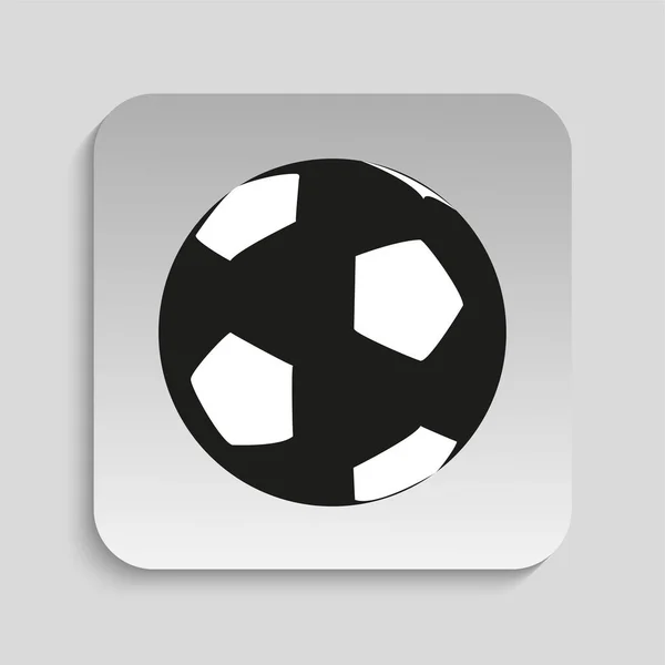 Fotboll. vektor icon. — Stock vektor