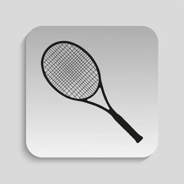 Tennis. Icône vectorielle . — Image vectorielle