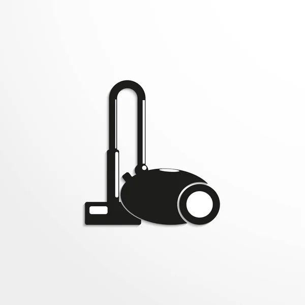 Huis stofzuiger. Vector-pictogram. — Stockvector