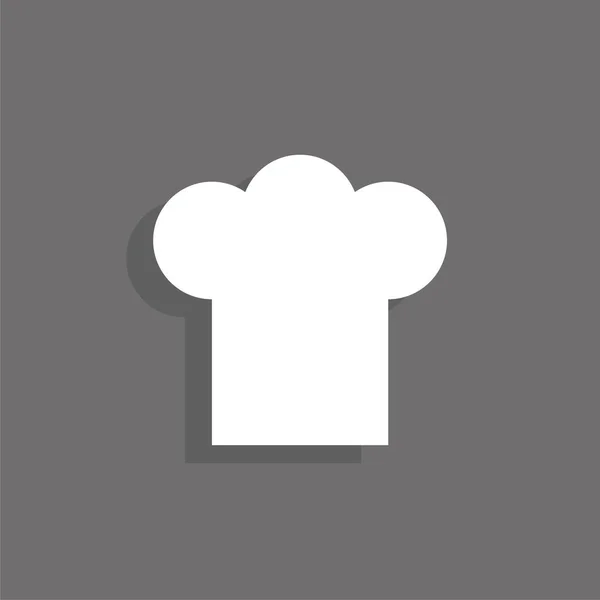 Καλύμματα Κεφαλής Μάγειρες Εικονίδιο Του Φορέα — Διανυσματικό Αρχείο