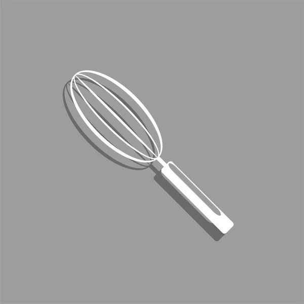 Kitchen Whisk Vector Icon — Stock Vector