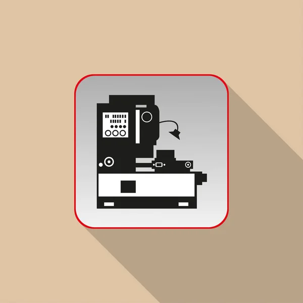 Industrial Equipment Conditional Sign Vector Icon — 스톡 벡터