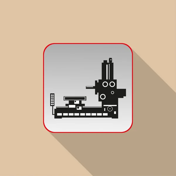 Industrieanlagen Bedingungszeichen Vektorsymbol — Stockvektor