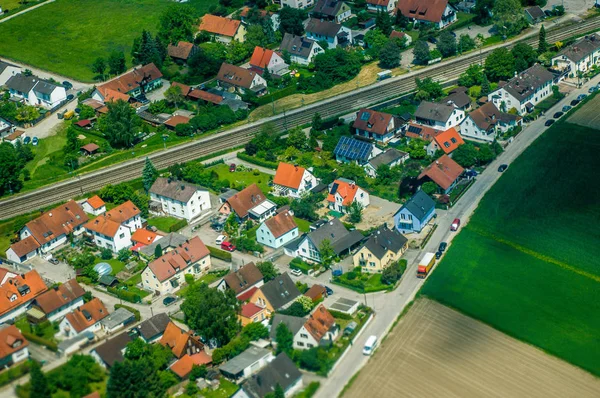 Luftaufnahme des Münchener Purlieus — Stockfoto