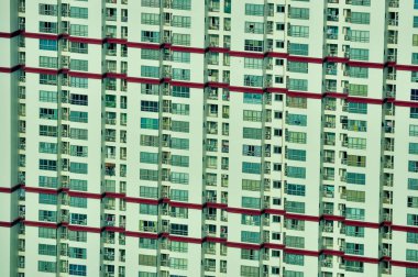 Bangkok, Tayland, Asya'nın hava şehir görünümünü 